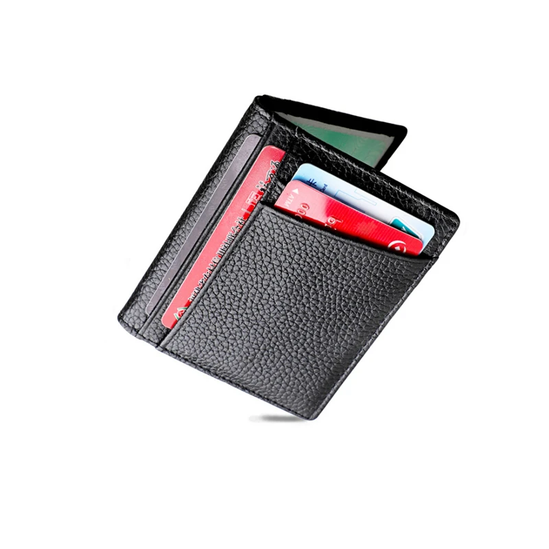 

2020 New Pu Leather Wallet Men's Multi-function Mini Wallet Driver's License Credit Card Holder ID Bag Wallet