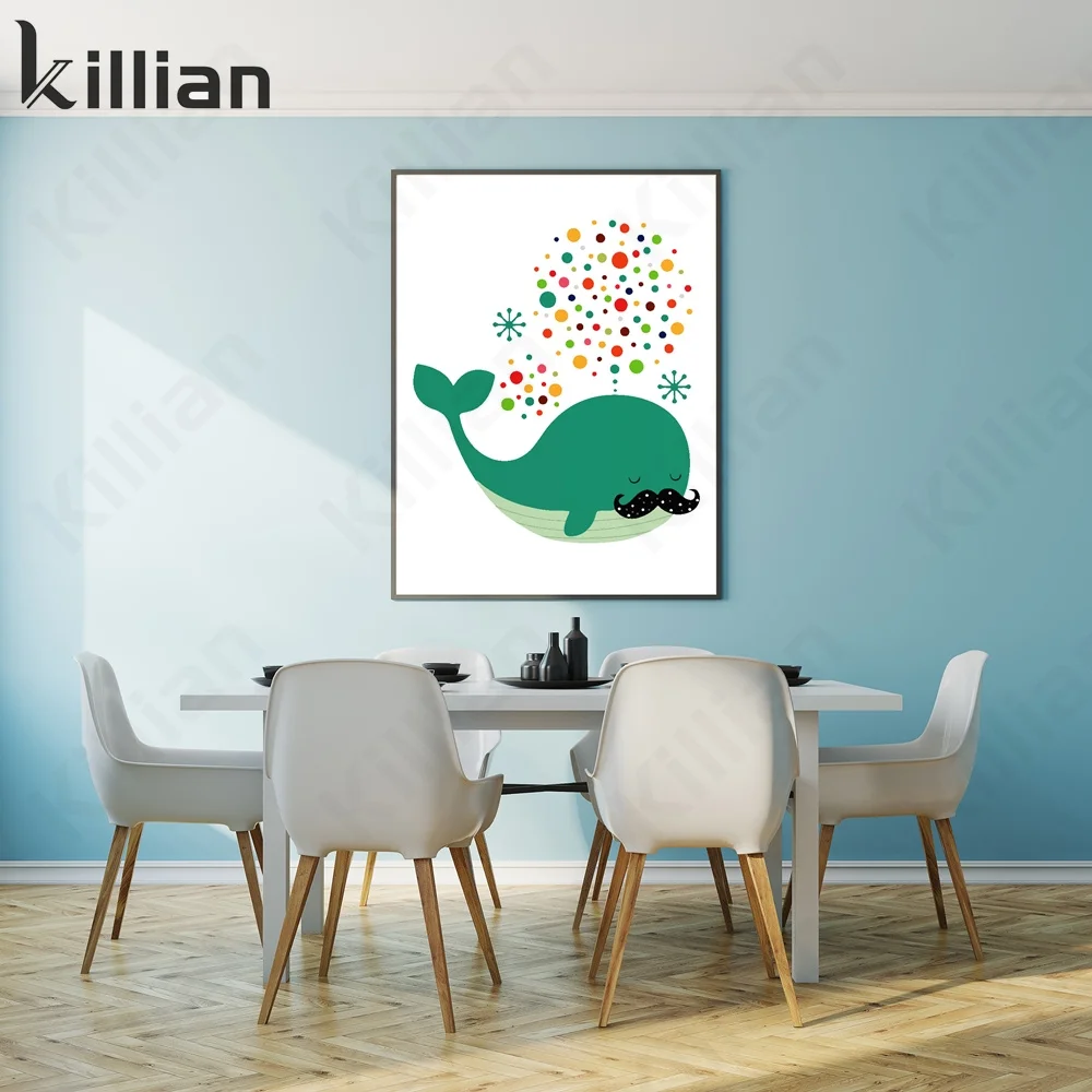 Корейский мультфильм животных милая детская комната магазин украшения