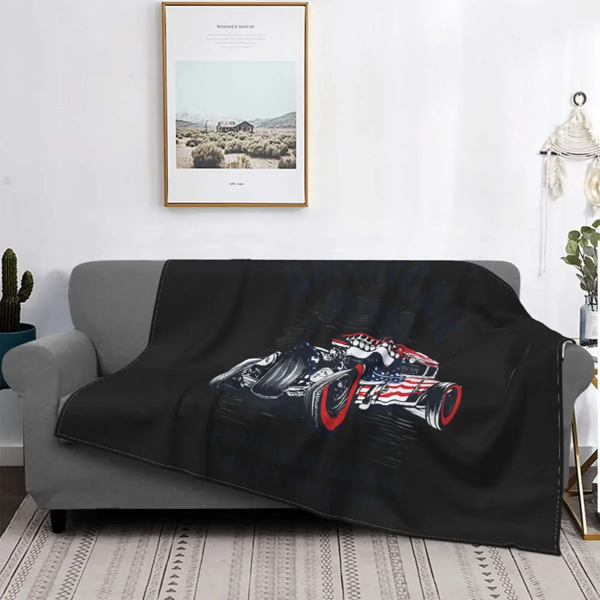 

Manta de varilla caliente American, colcha, edredones a cuadros para cama, manta Thermal Mica