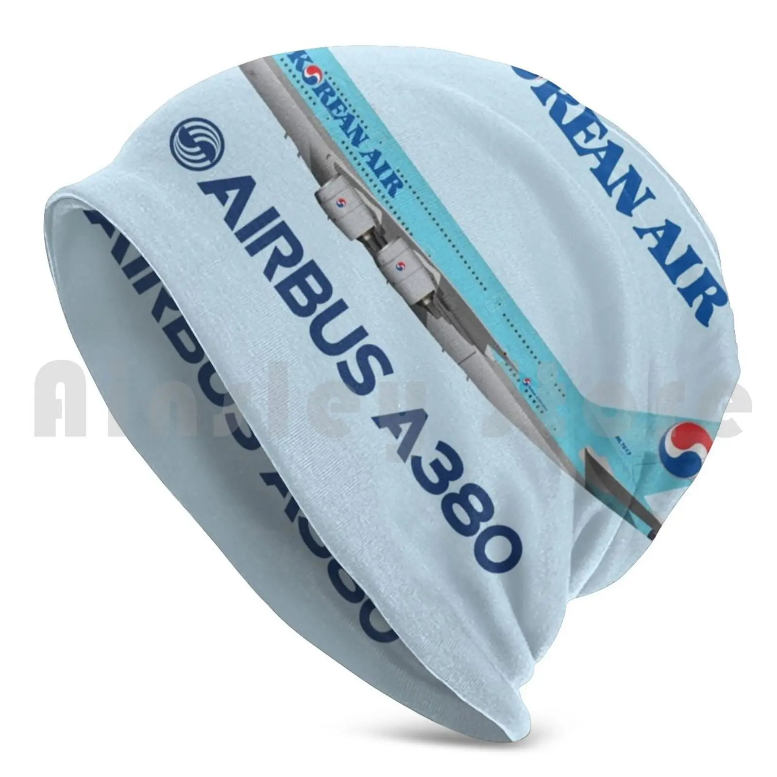 Иллюстрация корейской версии Airbus быстрой вязки вязаная шапка в стиле хип-хоп
