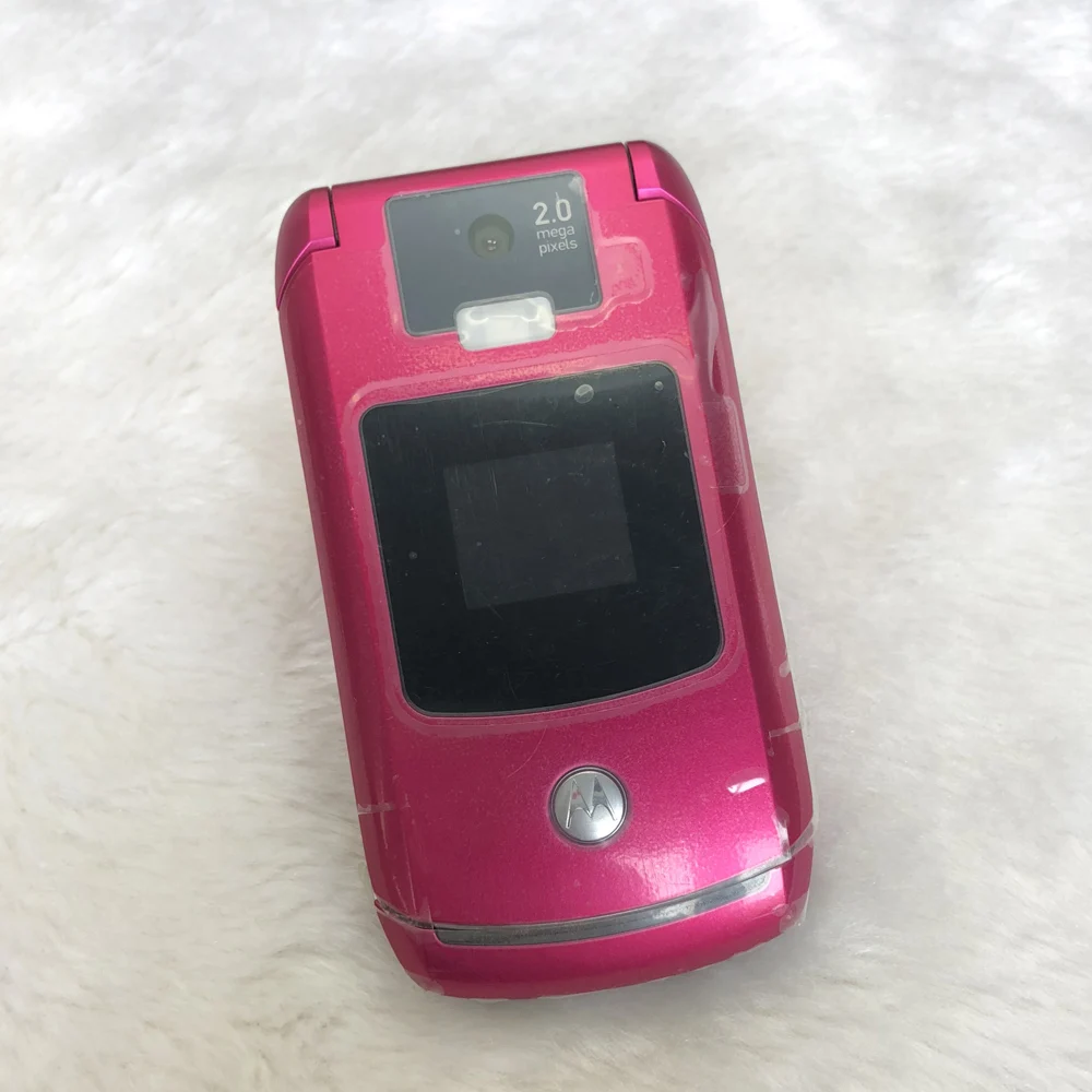 Оригинальный мобильный телефон Motorola RAZR V3x 2MP 2G 3g разблокированный