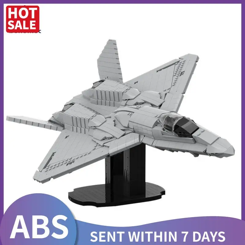 

Конструктор MOC Yf-23 Черная Вдова Ii, фигурка героя из фильма «сделай сам», модель истребителя, детские игрушки