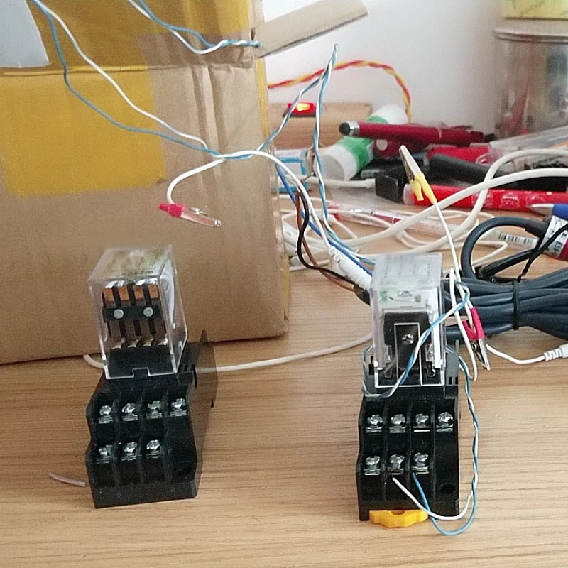 Реле HH52P MY2NJ катушка общего назначения DPDT Micro Mini Электромагнитный Мини контактор