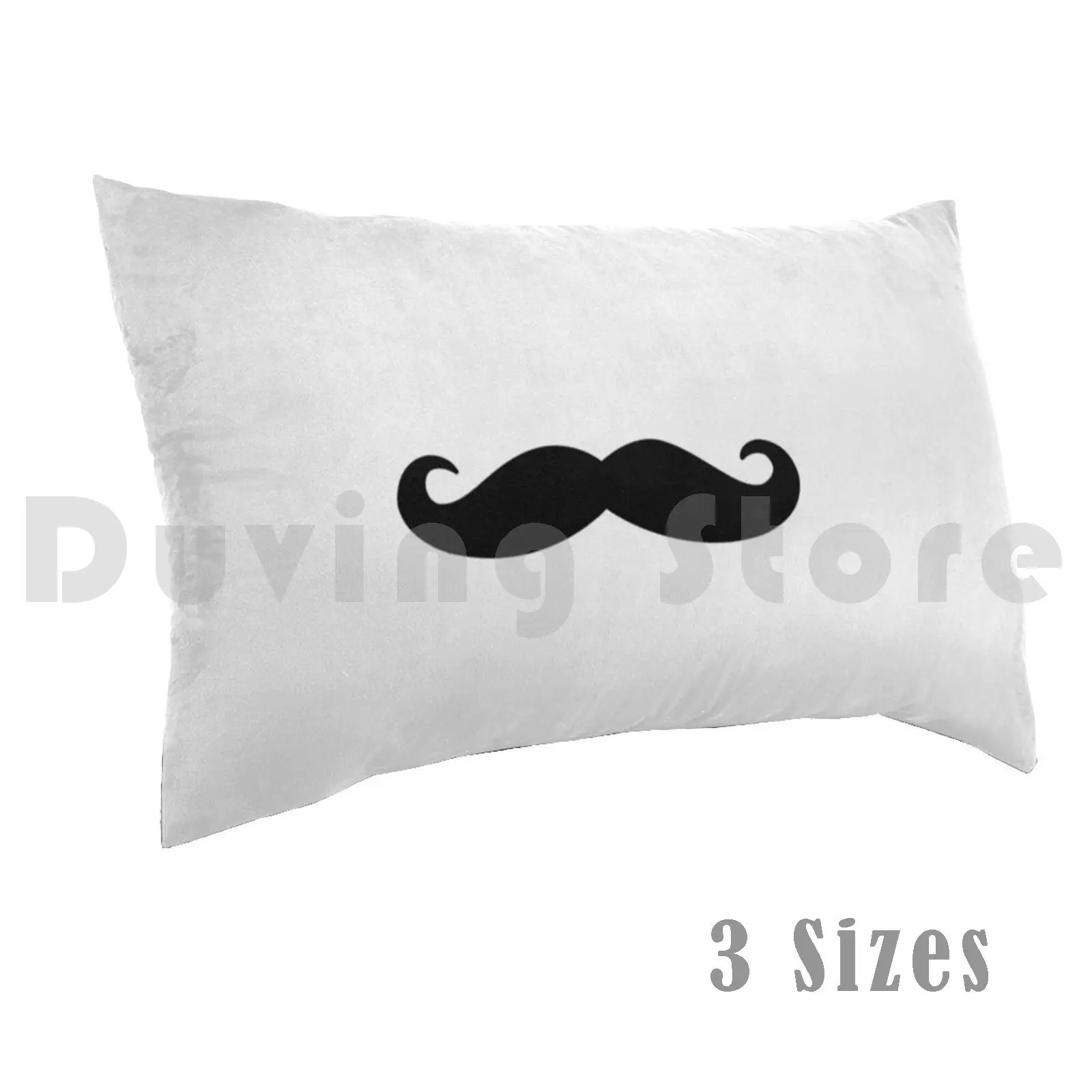 

Moustache Pillow Case DIY 50x75 Moustache Homme