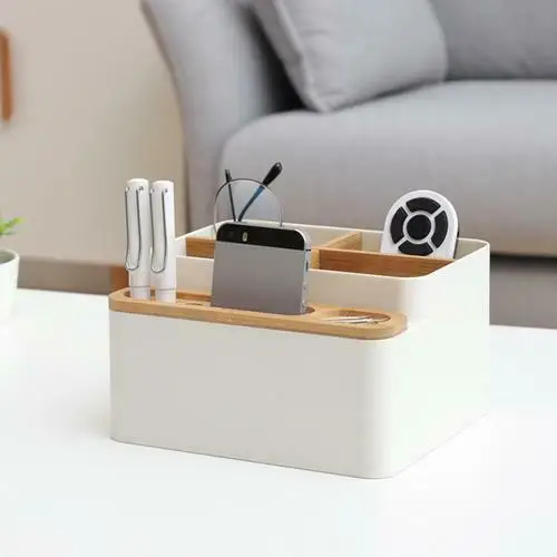 Домашний ящик для хранения или организации модемного стиля пластиковый