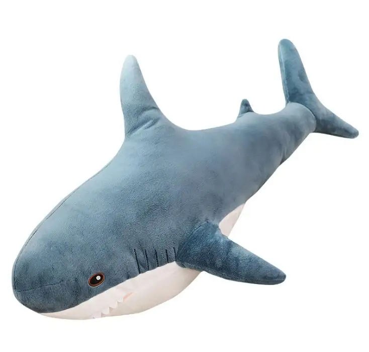 

2020 Shark Plush Toys Popular Sleeping Pillow Travel Companion Toy Gift Shark Cute Stuffed Animal Fish Pillow Toys for Children