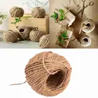 Джутовый шпагат 50 м, деревенский Свадебный декор для детского дня рождения, рождевечерние ской бутылки, центральный столик, Подарочная коробка, декоративная лента