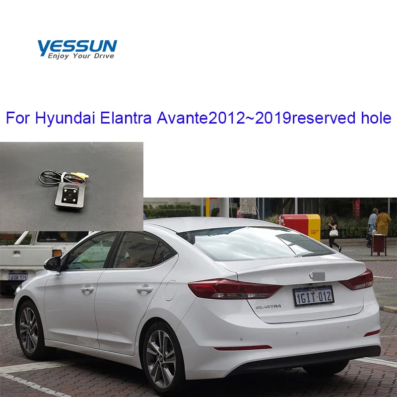 175 градусов камера заднего вида для Hyundai Elantra Avante 2012 2013 2014 2015 2016 ~ 2019 оригинальная