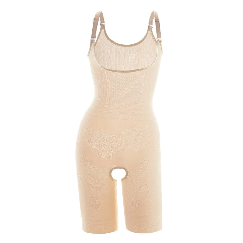 

Women's Bodysuit Removable And Adjustable Shoulder Straps Chest Support Body Corset