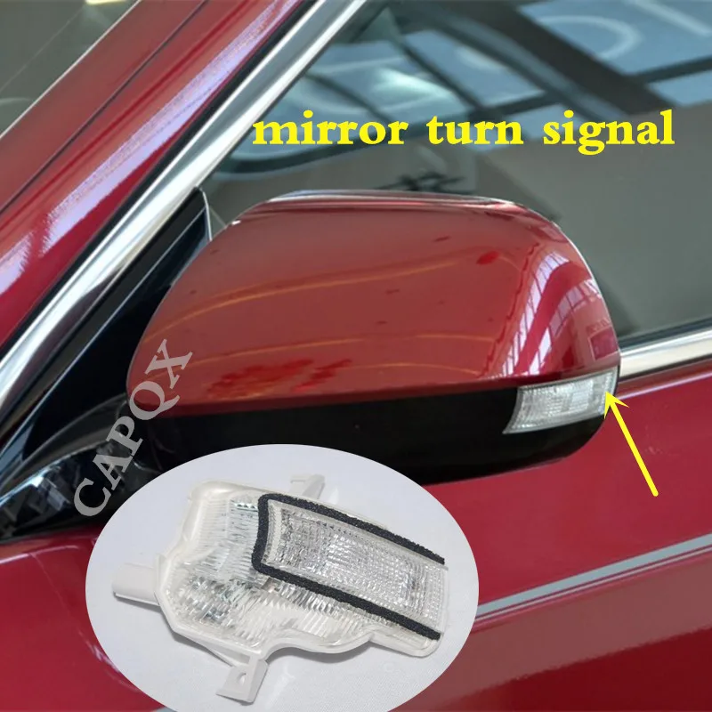 Боковое зеркало заднего вида CAPQX 2 шт. светодиодный поворотный сигнал
