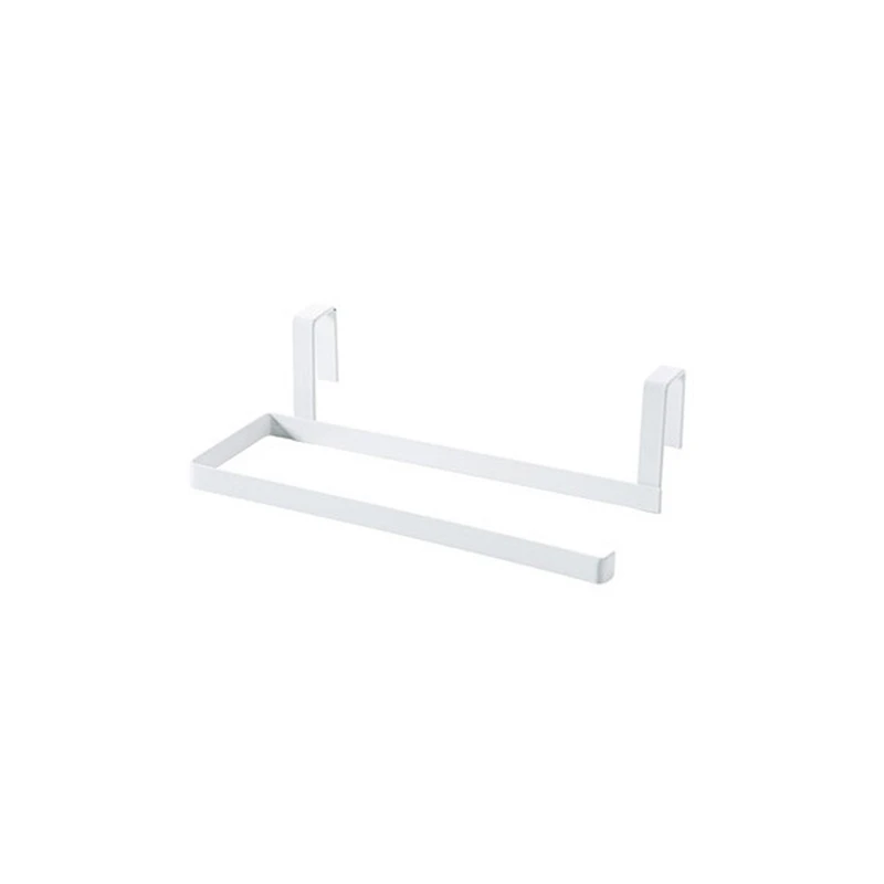

Household Cabinet Paper Roll Holder Multifunctional Kitchen Paper Towel Rack Creative Cling Film Shelf Paper Towel Storage Rack