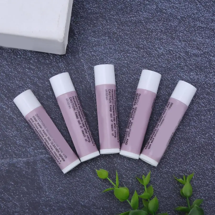 5 шт. крем для загрязнения ткань кожа масло губная помада тип очистки диван