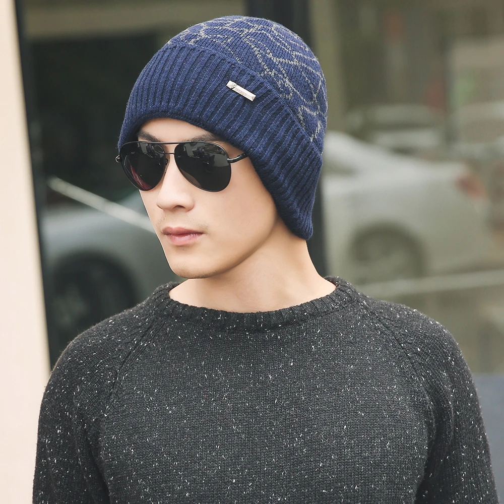 Теплая зимняя шапка для мужчин и женщин, вязаная шапка, шарф, Skullies Beanies, зимние шапочки для мужчин, шапка s Маска, Балаклава, шапка, шапки