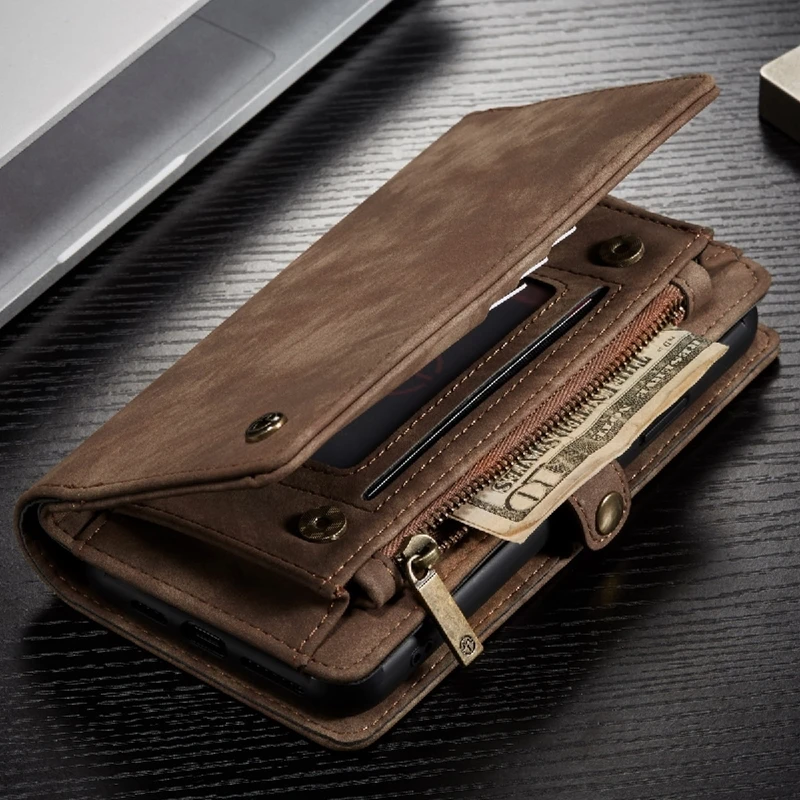 Многофункциональный чехол-кошелек для iPhone 12 Pro Max Mini чехол из искусственной кожи