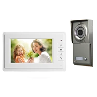 7 inch lcd door intercom video door phone doorbell system 1 2 3 key camera video intercom for apartments multi family house