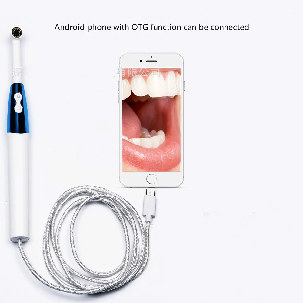 Wifi визуальный стоматологический эндоскоп проводной медицинский 11 мм бороскоп