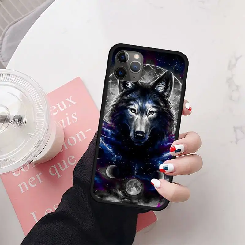 

Animal wolf lion Phone Cases for iPhone 11 12 mini pro XS MAX 8 7 6 6S Plus X 5S SE 2020 XR
