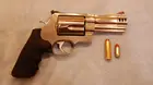 Револьверный пистолет Golden Smith and Wesson S  w 500, настенный жестяной знак, украшение для дома
