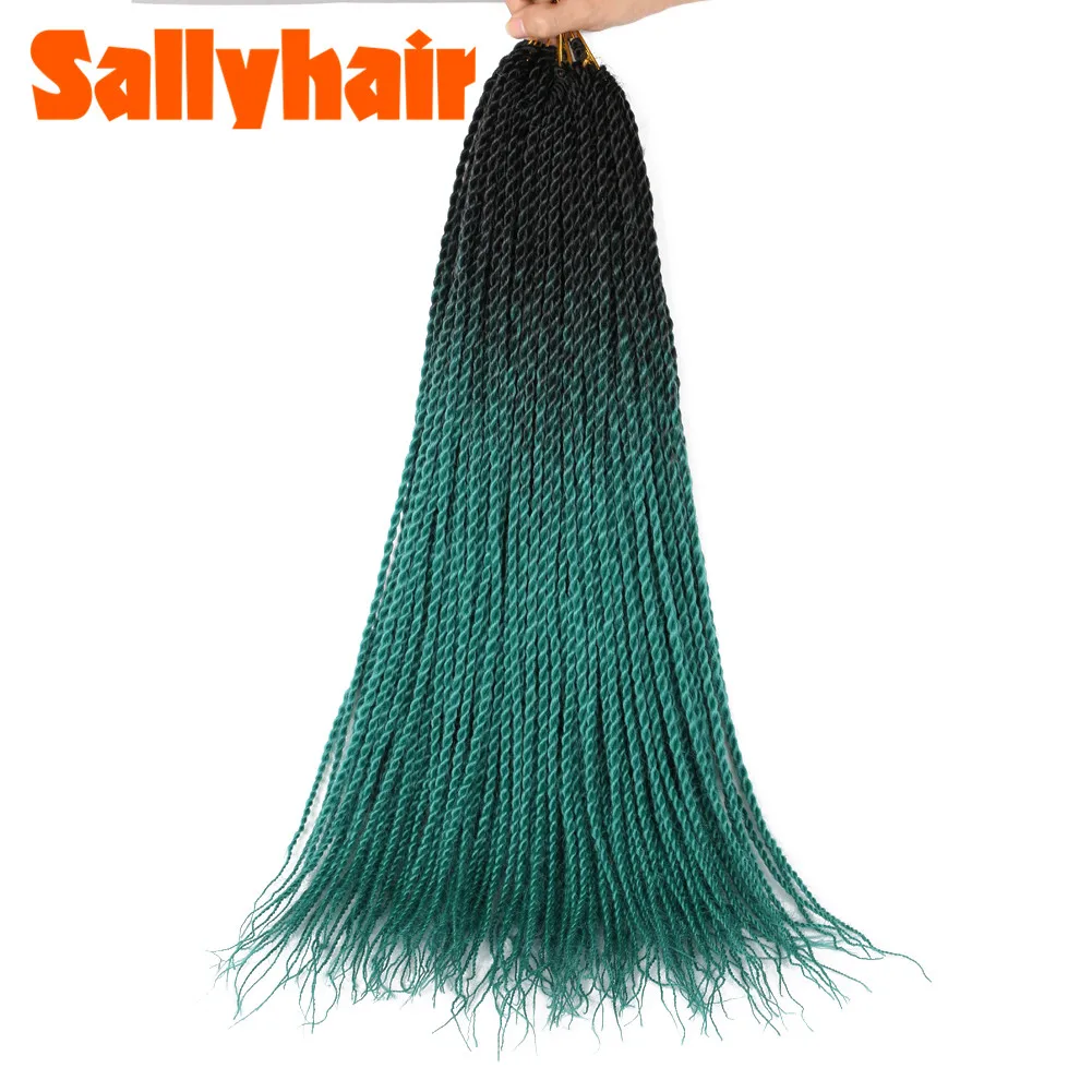 Синтетические плетеные косички для наращивания Сенегальские