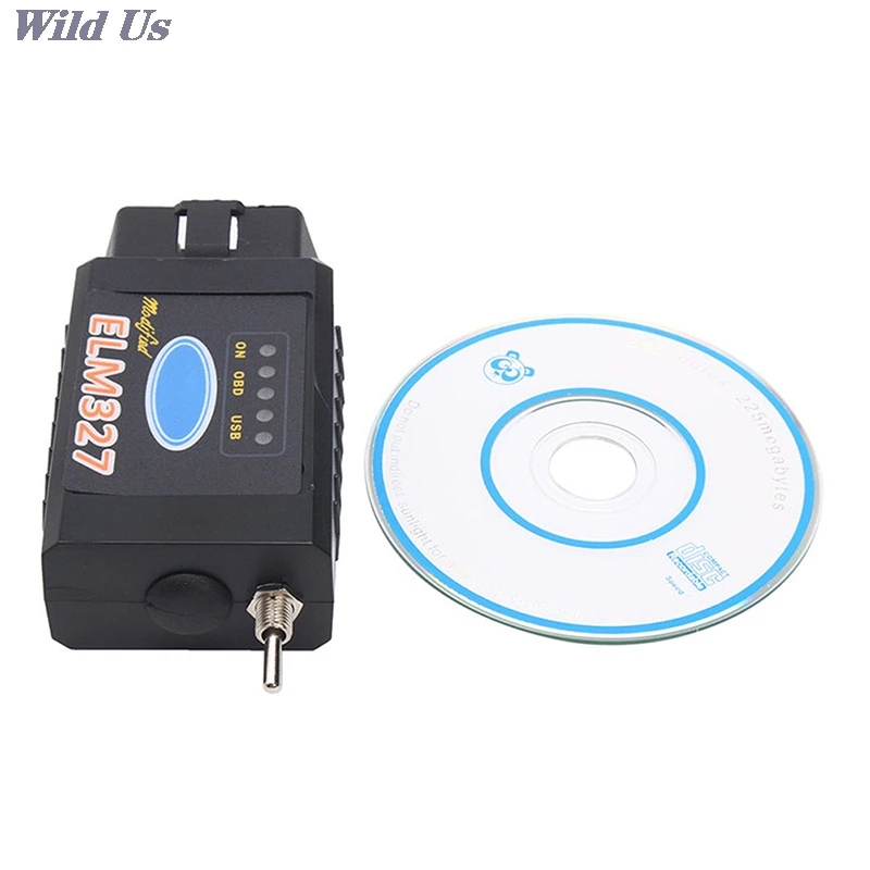 

For Ford MS-CAN HS-CAN Mazda Diagnostic Scanner USB OBD2 ELM327