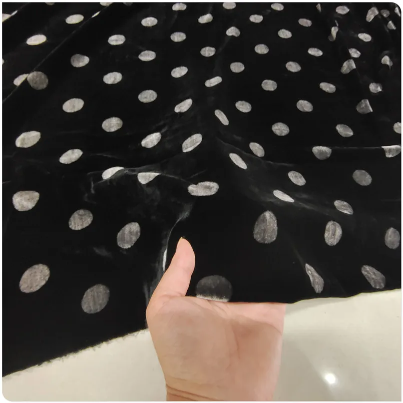 Хлопковая шелковая Вельветовая рубашка с серым низом в горошек платье на