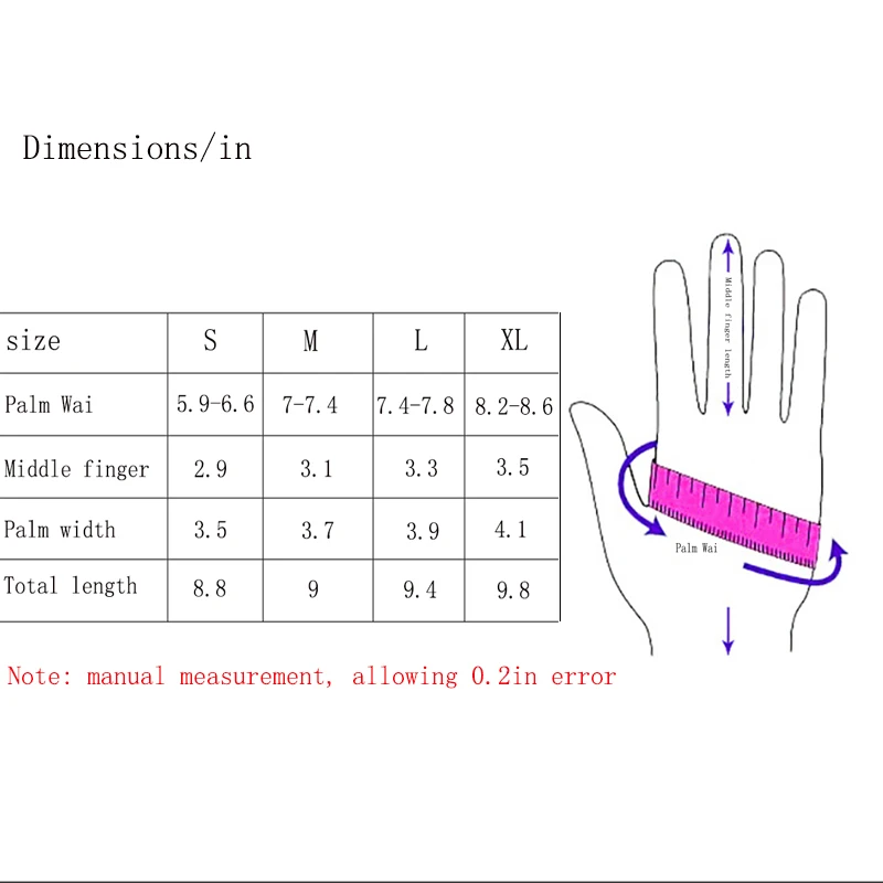 

Unisex Touchscreen Winter Thermal Warm Gloves Cycling Bicycle Bike Ski Outdoor Camping Hiking Gloves Sports Full Finger Gloves