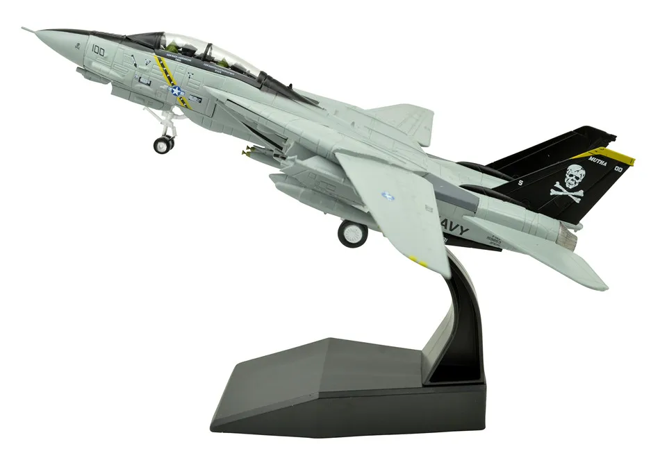 

Династия Тан (TM) 1:100, боевик Tomcat, модель металлического самолета, военно-морской флот США 2003, модель военного самолета, литой самолет