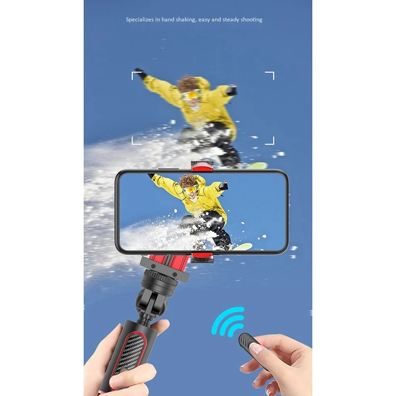 Ручной Стабилизатор монопод Штатив для селфи с пультом ДУ YouTube Instagram Live Makeup Studio Video