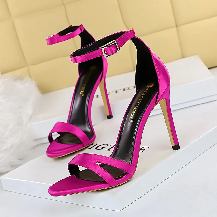 

Summer High Heeled Pumps Shoes Sexy Open Toe Women Sandals