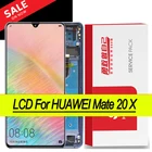 Дисплей для Huawei Mate 20X, 20 X, 100% дюйма, сенсорный экран, дигитайзер в сборе, запчасти для ремонта Mate 20 X