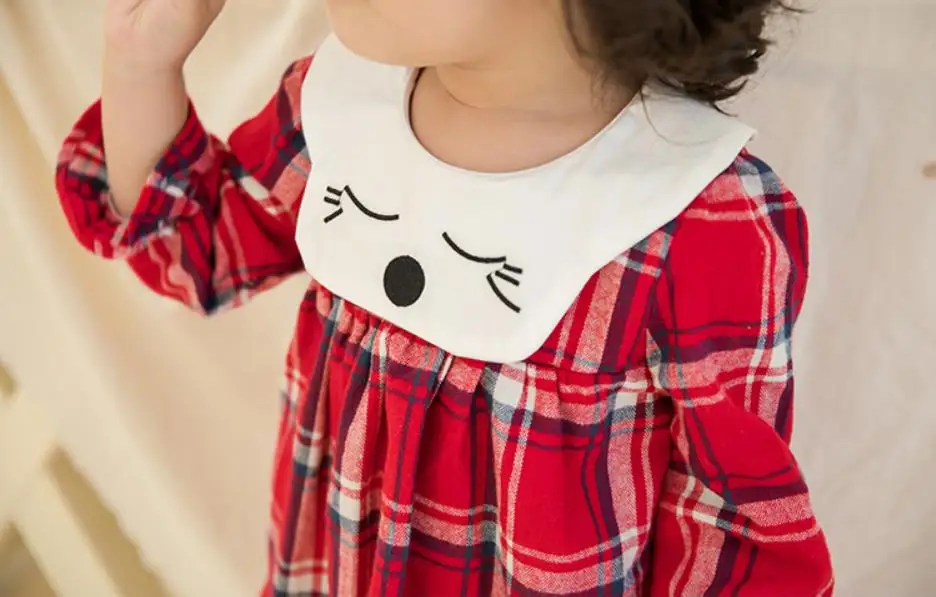 Платье для малышей одежда платья девочек коллекция 2019 года сезон осень-зима