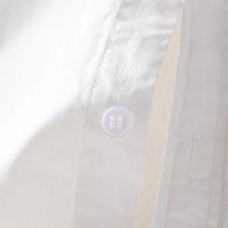 Рубашка мужская из чистого хлопка Оксфорд стильная итальянская брендовая