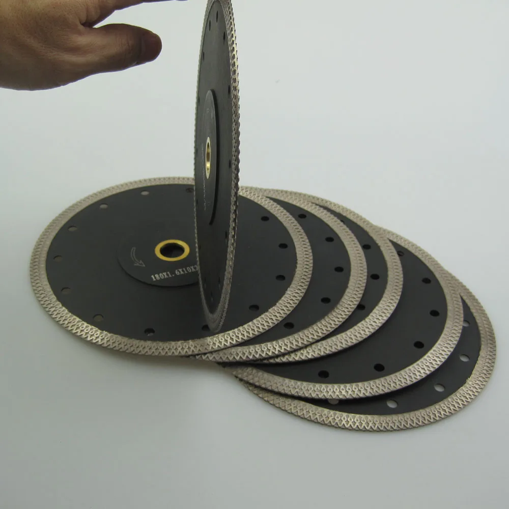 Бесплатная доставка 7 дюймов 180 мм 3 шт./компл. фарфоровая плитка Алмазная Пила