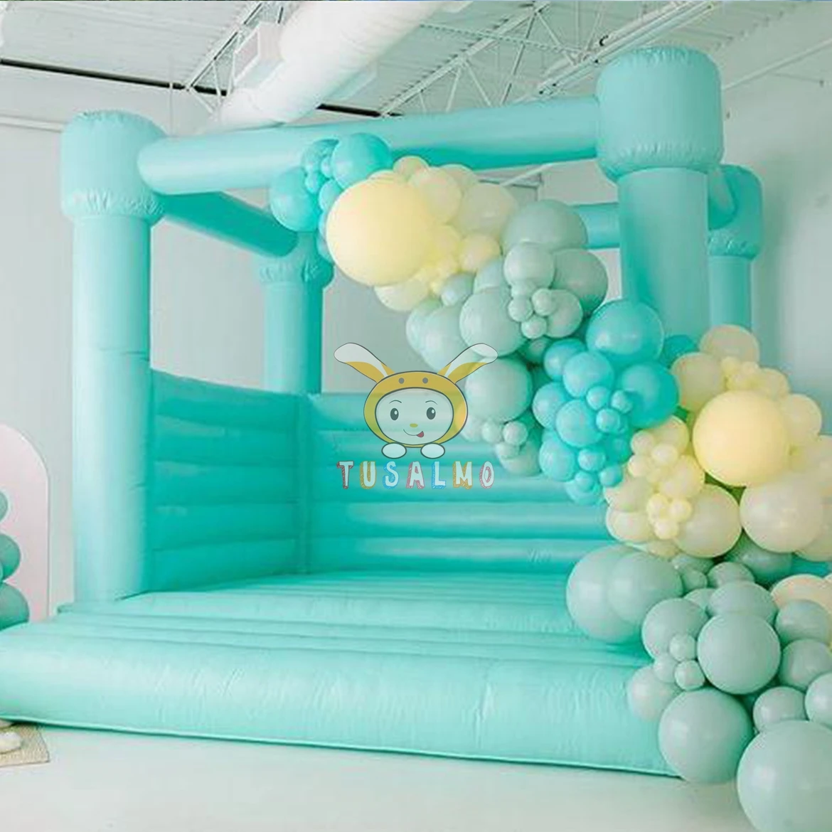 

Надувной замок для украшения свадьбы Nathaniel Jumper Bounces House