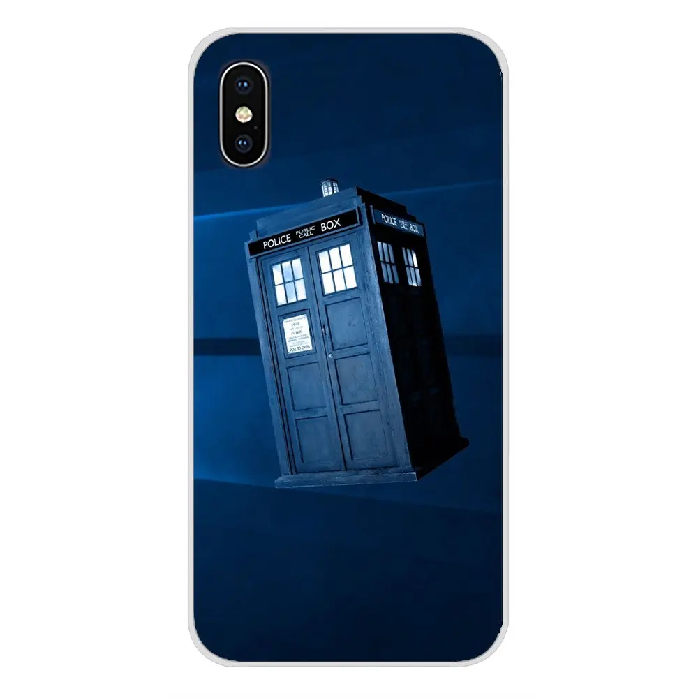 Dr Who Tardis Police Box Glasxy For HTC One U11 U12 X9 M7 M8 A9 M9 M10 E9 Plus Desire 630 530 626 628 816 820 830 TPU Skin Cover | Мобильные