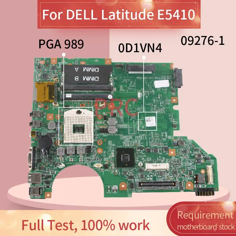 dell latitude 5410 e5410 placa principal para notebook 092761 hm55 ddr3 Placa-mãe para notebook
