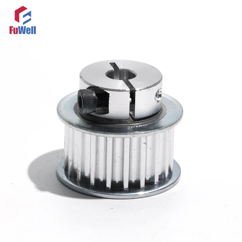 

HTD 5M-15T Timing Pulley Clamp Type 16mm Belt Width 15Teeth Transmission Belt Pulleys 5/6/6.35mm Synchronous Gear Pulley