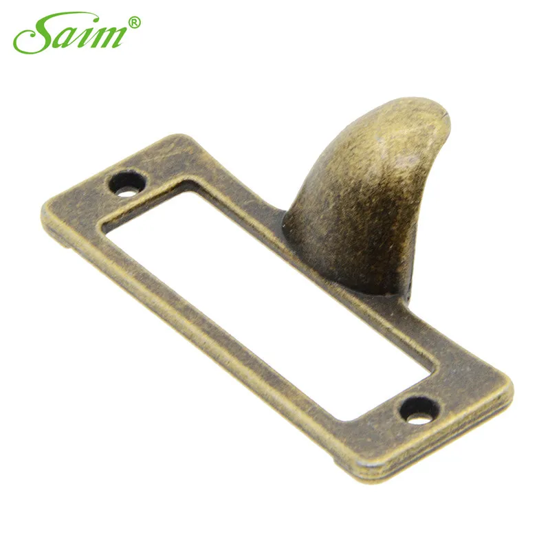 Saim выдвижная ручка для выдвижных ящиков рамка этикеток держатель карт чашка