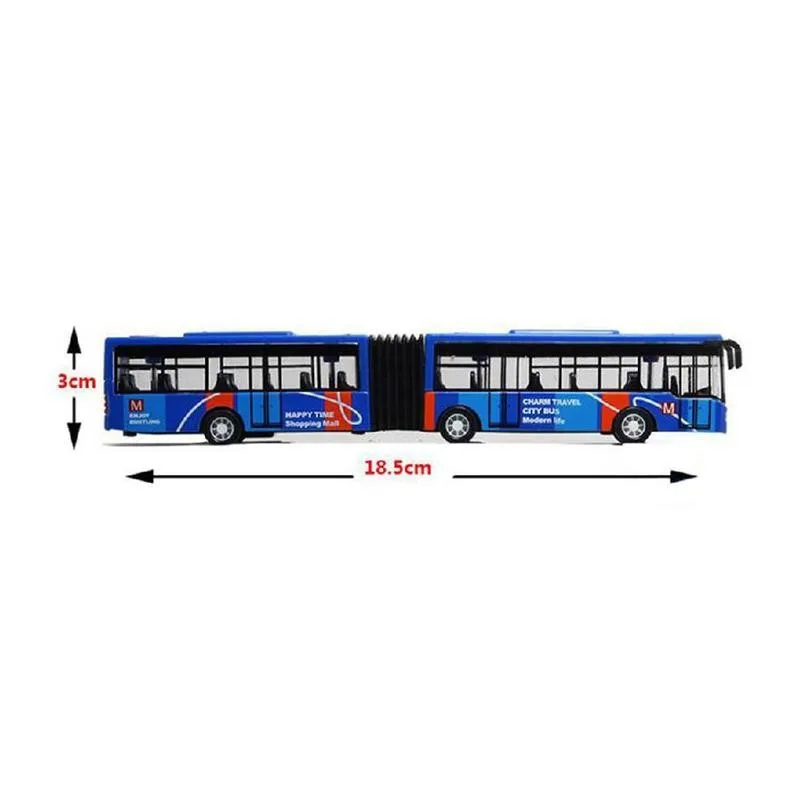 

1:64 Scale City Bus Alloy Diecast Model Vehicles Toys Alloy Model Toy Indoor For Children Collection Gift Bus Desk Interest M0Q7