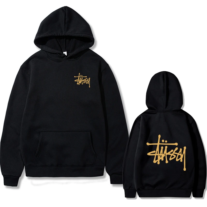 

Casual Men Women Hoodie Autumn Winter Letter Print Clothes Sweatshirt Plus Size XS-3XL