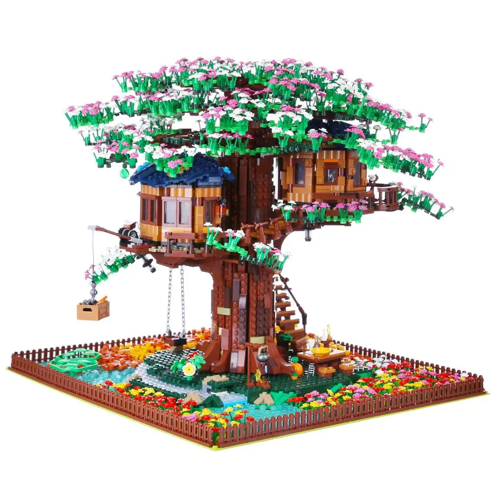 

Small Particle DIY Assembly Building Block Extension Pack for Tree House 21318 (NOTE: Only Modified Decor Parts)