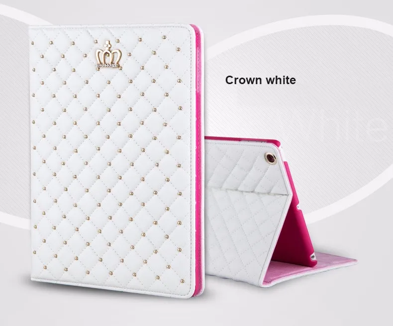 7," Роскошная корона Coque для iPad mini 2 3 Smart Case A1432 A1454 A1490 магнитная искусственная кожа для iPad mini 2 mini 3 Чехол-подставка