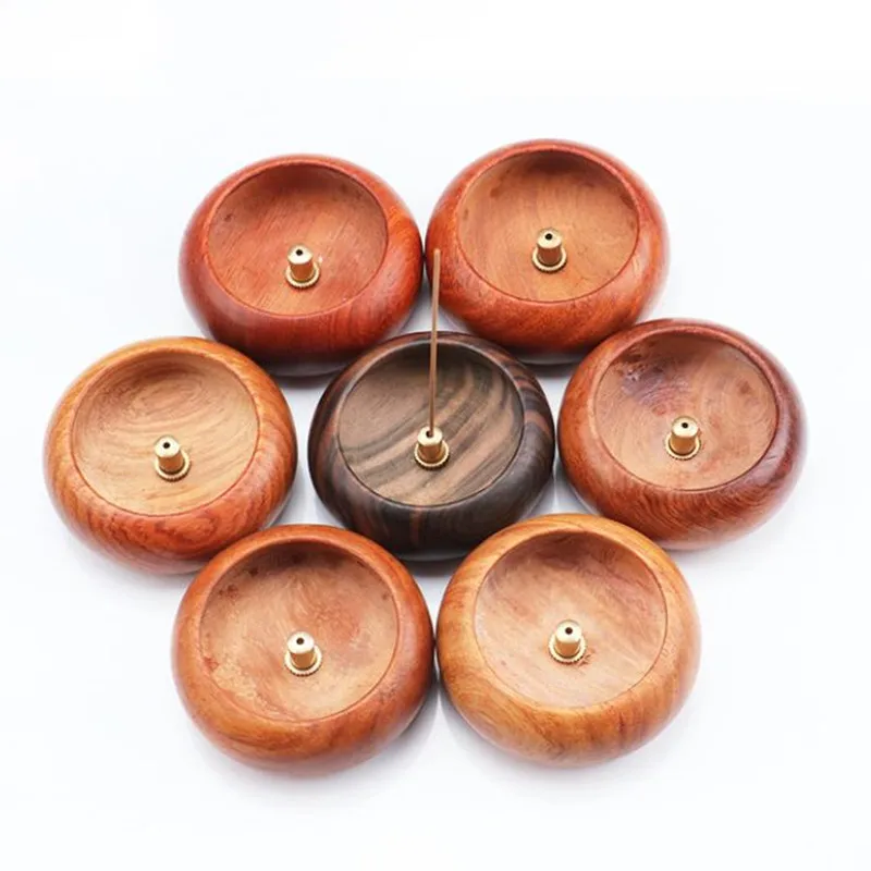 Античный деревянный ручной работы подставка для ароматических палочек