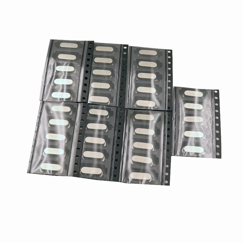49S-SMD 35PCS/Lot SMD Crystals 6Mhz 8Mhz 10Mhz 12Mhz 16Mhz 20Mhz 11.0592Mhz Mhz 49SMD Crystal Oscillator Kit 7 kinds* 5pcs=35pcs