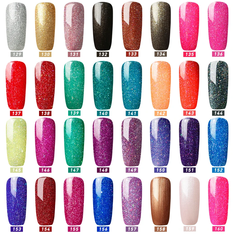 Монохромный жемчужный Цветной Гель лак для ногтей полуперманентный праймер