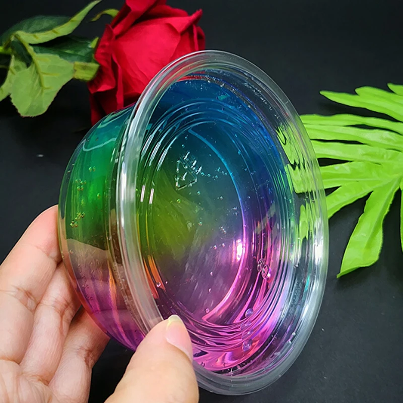 250 мл Пластилин сделай сам контейнер для слайма коробка лизуна мягкая полимерная