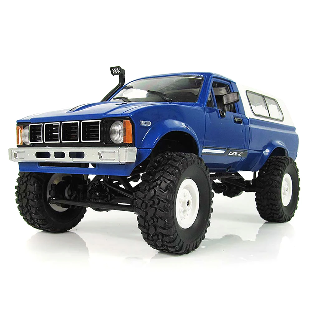 D WPL C-24 4WD 2,4G RC Гусеничный внедорожный автомобиль багги движущаяся машина 1:16 детей машинки на батарейках RTR подарки Грузовики Игрушки для детей - Цвет: D