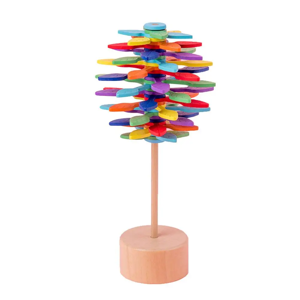 

Новый деревянный спиральный леденец, игрушка для снятия стресса, волшебная палочка, набор для декомпрессии, игрушки для детей