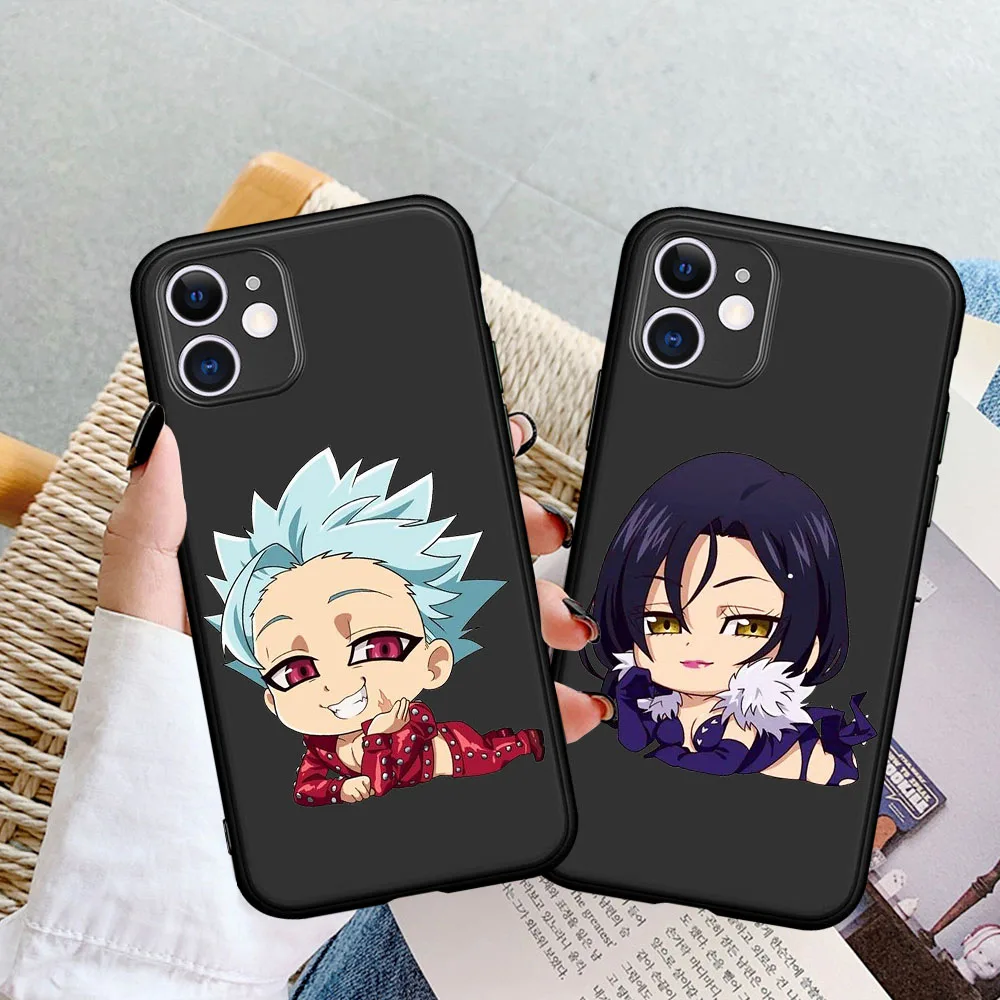 

Anime Seven Deadly Sins Cartoon Soft TPU Phone Case For iPhone 11 12 Pro Max 8 7 6 6S Plus XR X XS Max 5S SE 2020 Silicone Cover