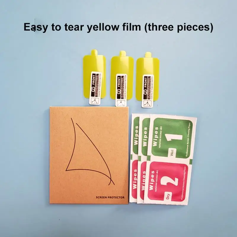 

For Huawei Bracelet 6/Honor Band 6 TPU Soft Film For Huawei Honor Band6 Smart Watch Wristband HD Hydrogel Cover Screen Protector